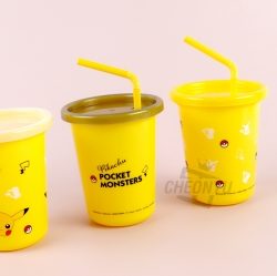 Pikachu Straw Tumbler 3P set 320ml