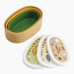 Totoro Cat Bus Easy Container 3P Set