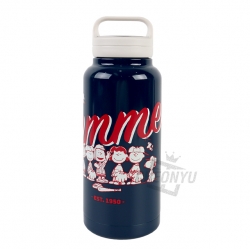 Snoopy Handle Stainless Mug Bottle 1000ml