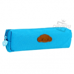 Sanrio Characters Leather Patch Slim Pouch - Cinnamoroll