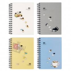 Mongal Mongal A5 PP Notebook, Random