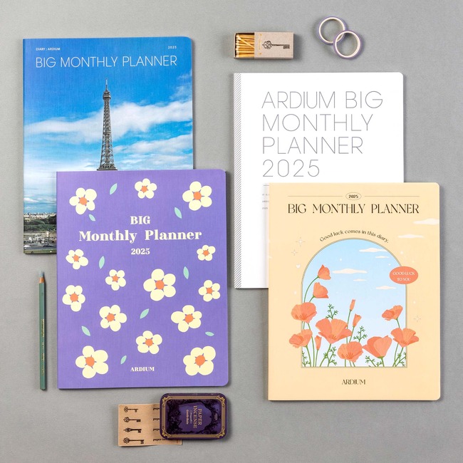 2025 Ardium Big Monthly Planner