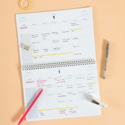 2025 Dual desk planner