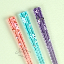 Sanrio Acrylic Chopsticks 21cm 3P Set