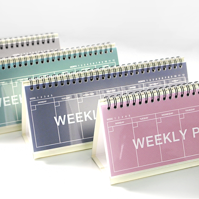 Color Standing Weeekly Planner