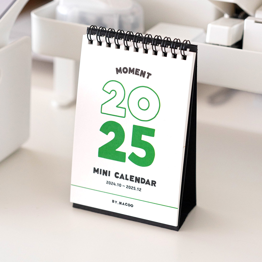 2025 Moment - Desk Calendar Mini