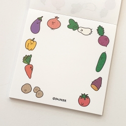 Dalpaper Fruits Vegetable memopad 