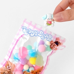 Soft Pouch Keyring DIY Random Kit