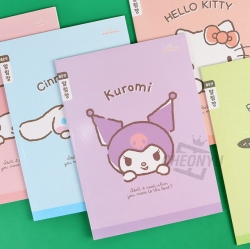 Sanrio Narrow Compartment Notice Note, Set of 5pcs