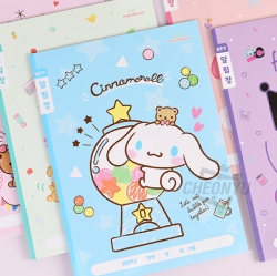 Sanrio Large Compartment Notice Note, Set of 5pcs