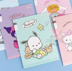 Sanrio 21 Lines Note, Set of 5pcs