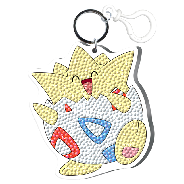 Big keyring Togepi Jewel Crossing Keyring Kit