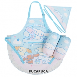 Cinnamoroll Cotton Candy Apron 3pcs Set