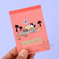 PEANUTS Snoopy Mini Memo_Beach