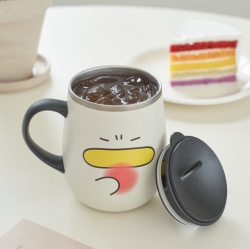 Qwakcheol Steinless Mug 470ml Black