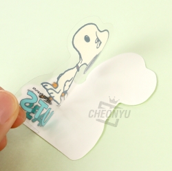 PEANUTS Snoopy Clear Sticker