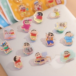 Crayon Shinchan Acrylic Refrigerator Magnet Stickers