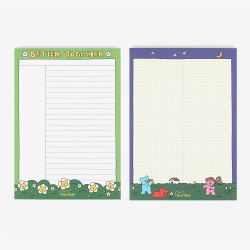  Jelly Bear B5 Memo Pad  01-02