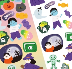 Dalpaper Happy Halloween sticker