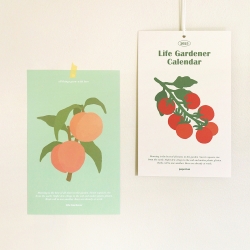 2025 Life Gardener Wall Calendar (2 type)