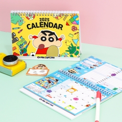 Crayon Shinchan 2025 Desk Calendar