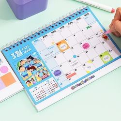 Crayon Shinchan 2025 Desk Calendar