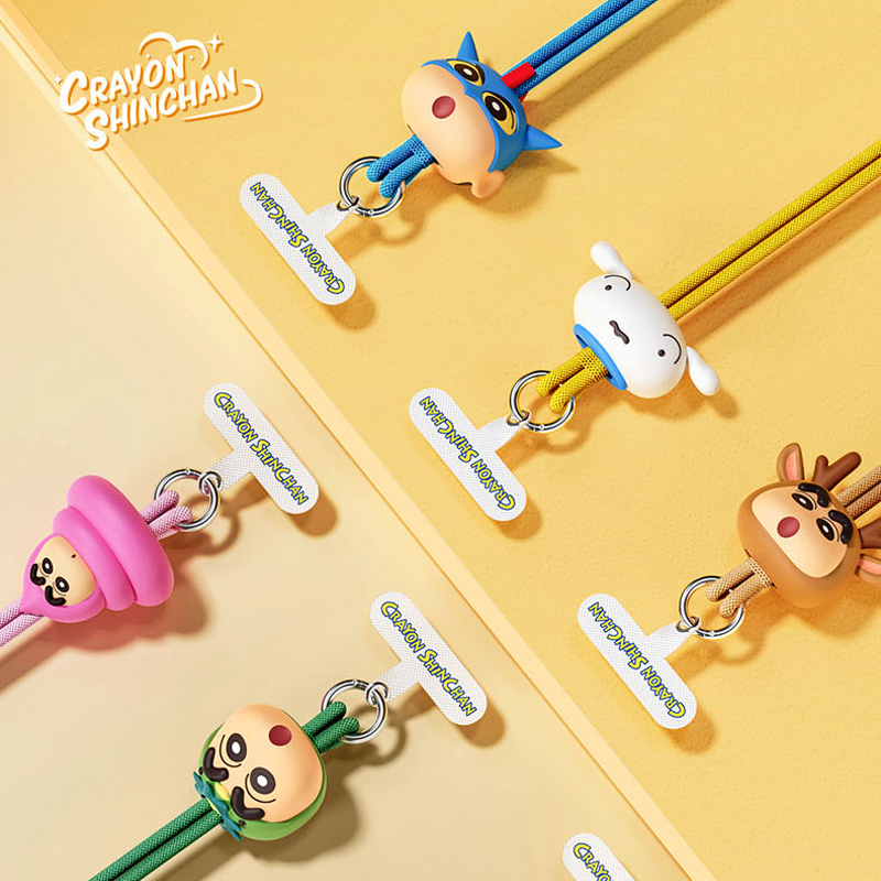 Crayon Shin-chan Figure Neck Strap