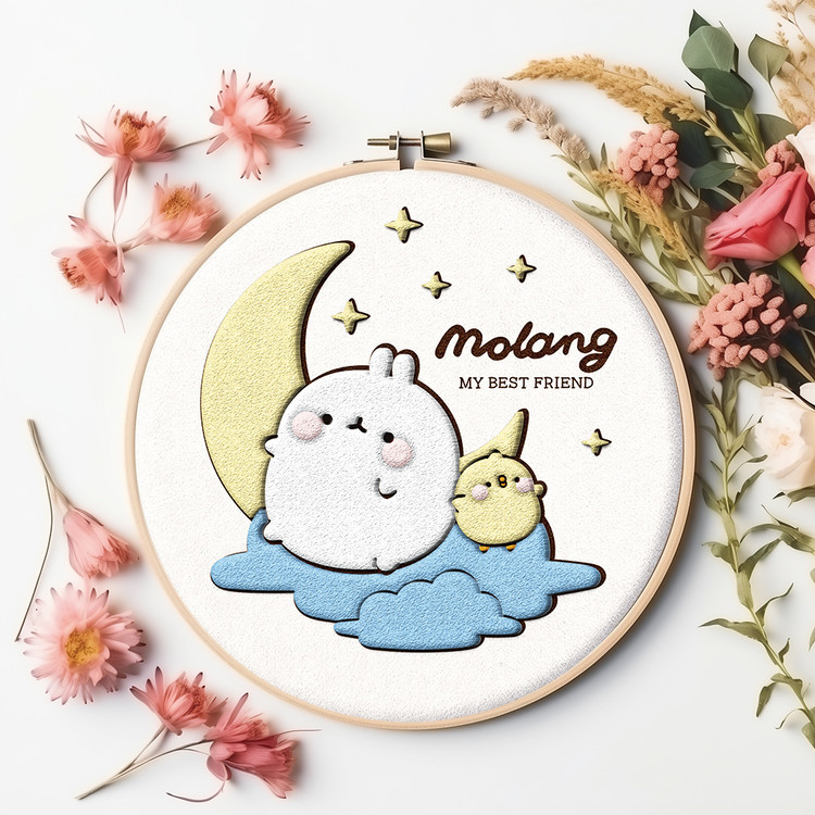 Molang Moon Night ( Punchfeld ) 