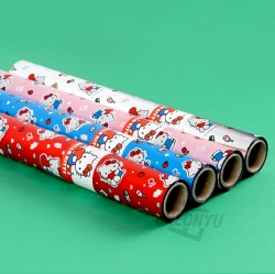 Metal Roll Hello Kitty Wrapping Paper (M), 375mmx12m 