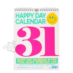 2025 Color Holic Happy day Wall Calendar