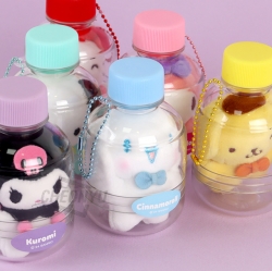 (Restocking in July) Sanrio Characters Bottle Keychain 8cm 