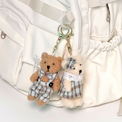 Pairing teddy bear Doll Key ring, Random