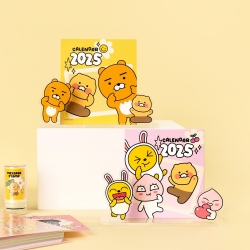 Kakao Friends Choonsik 2025 Acrylic Stand Desk Calendar