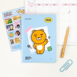 Kakao Friends A5 Monthly Planner