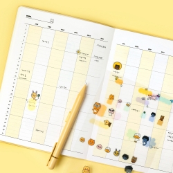 Kakao Friends A5 Monthly Planner