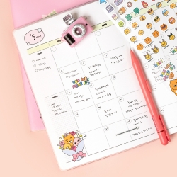 Kakao Friends A5 Monthly Planner