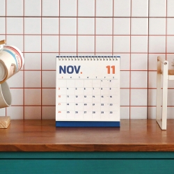 2025 Square Desk Calendar