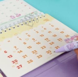 Sanrio 2025 Check List Dual Desk Calender