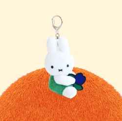 Miffy with Flower Key ring 8cm, Random