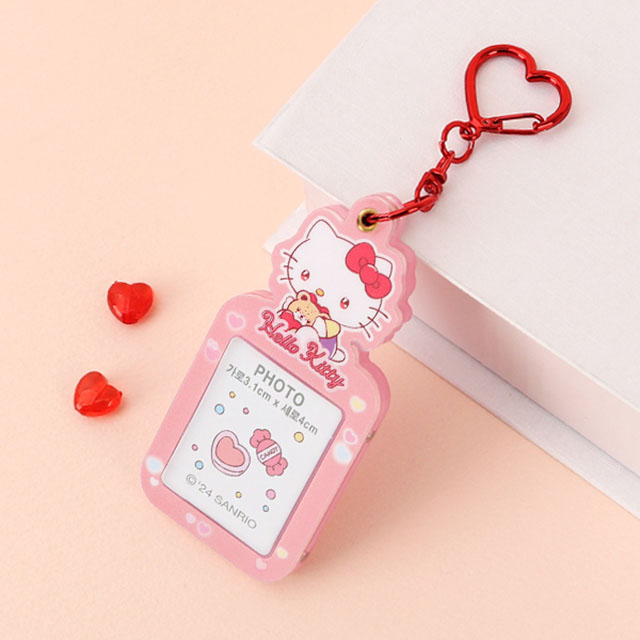 Hello Kitty Photo Card Holder Acrylic Keyring