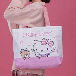 Sanrio Characters White Eco Bag - Hello Kitty