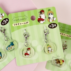 mofusand Mini Charm 2P Set