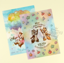 Disney Chip and Dale A4 Clear File