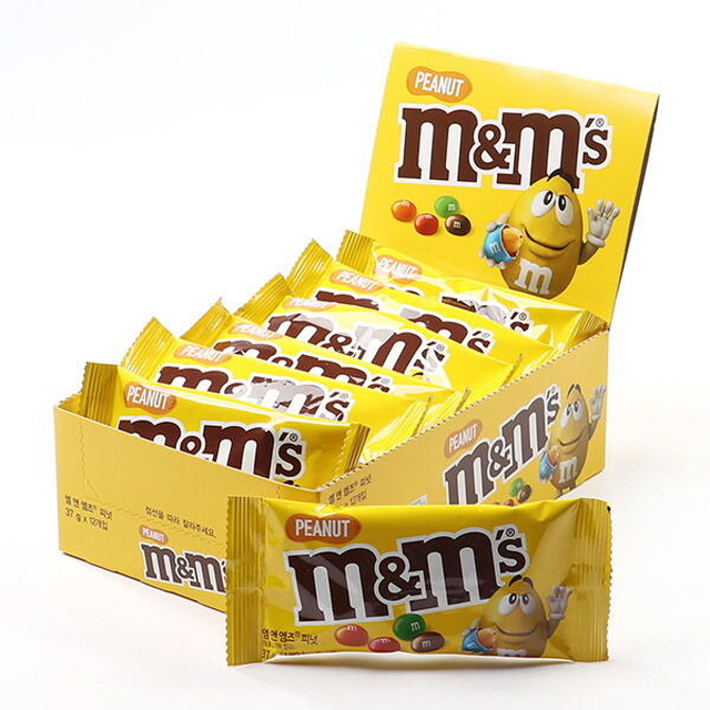 Mars M&M's Peanut 37g, 12ea