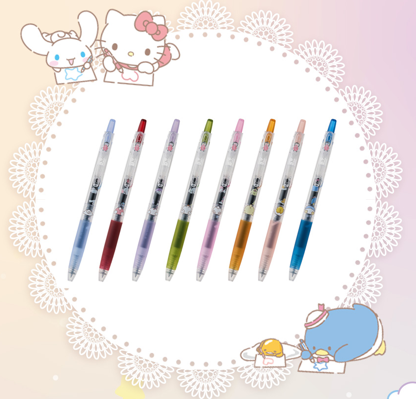 Juice Up X sanio Jell ink Pen 0.5 (5pcs)