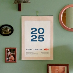 2025 Flow Wall Calendar A2