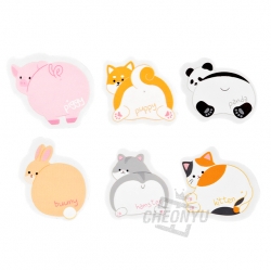 animal collection eraser, 30pcs