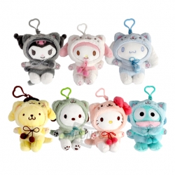 Sanrio Characters Cat Keychain 13cm 