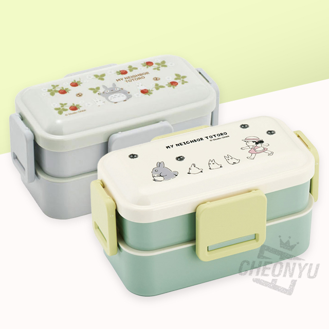 Totoro Dome Type 2-Tier Lunch Box 600ml