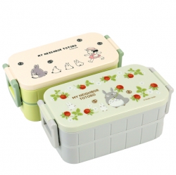 Totoro 2-tier lunch box (with chopsticks)